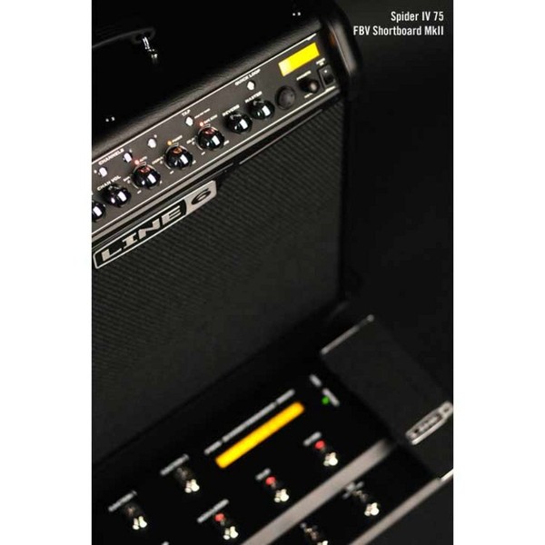 DISC Line 6 Spider IV 75 Guitar Combo Amp at Gear4music