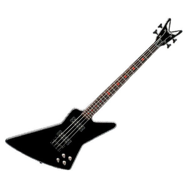 Dean Metalman Z Active Bass Guitar, Classic Black