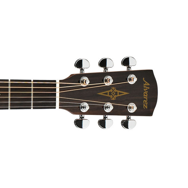 Alvarez AD30 Dreadnought Acoustic Guitar, Natural Headstock