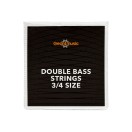 Cordes pour contrebasse par Gear4music, taille 3/4