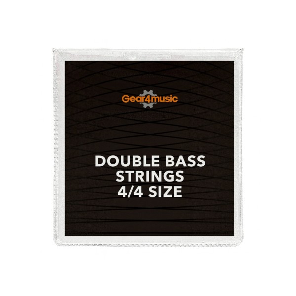 Double Bass Strings by Gear4music, 4/4 Size