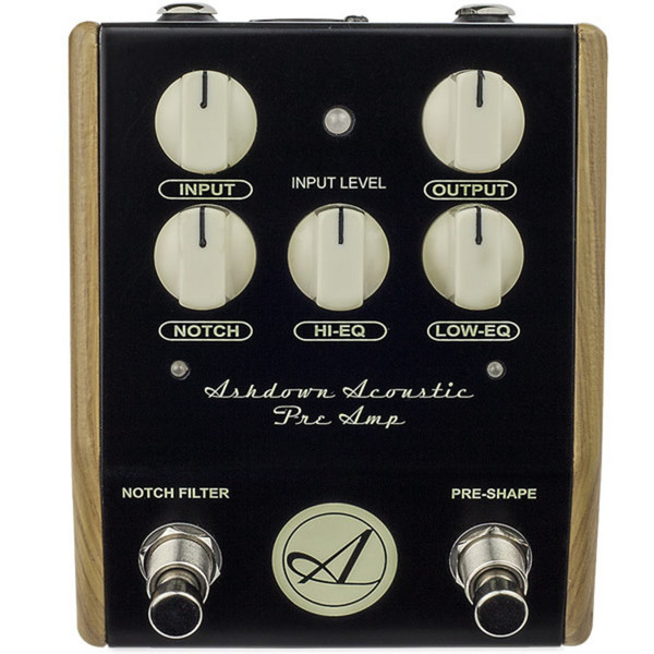 ギター Ashdown Acoustic Pre Amp DISC Ashdown Acoustic Guitar Preamp/DI Pedal at Gear4music