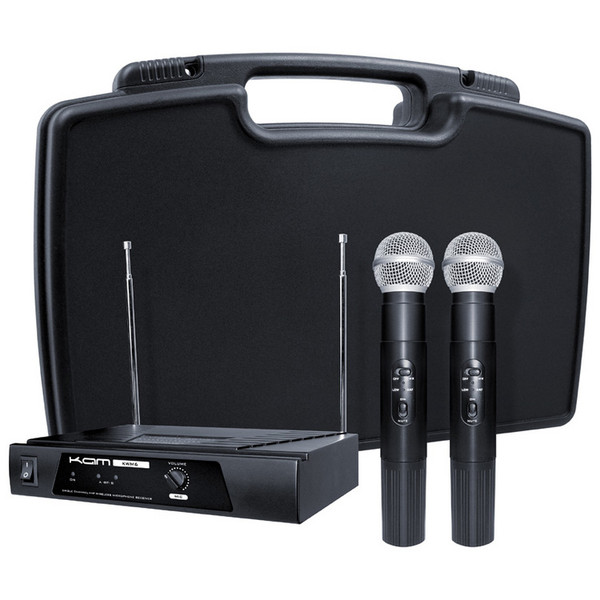 KAM KWM11 Dual Handheld Wireless Microphone System