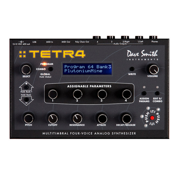 Dave Smith Instruments Tetra Polyphonic Synthesizer Module