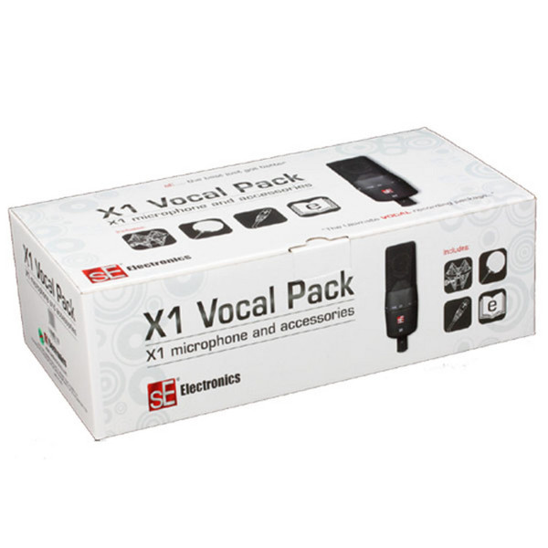 DISC sE Electronics X1 Microphone Vocal Pack at Gear4music