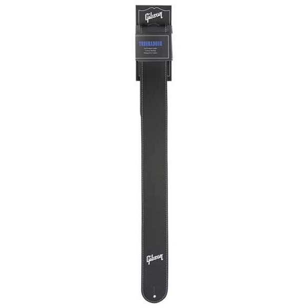 Gibson Troubador Acoustic Guitar Strap, Black