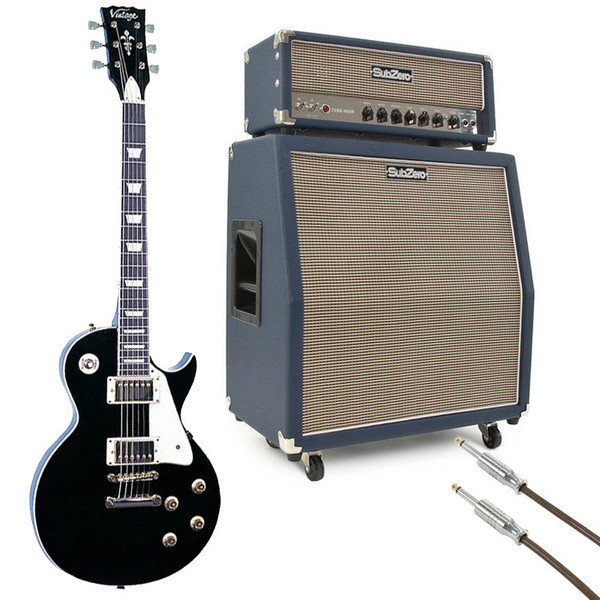 Vintage V100, Black (Gold HW) with SubZero Tube-H50R Valve Stack