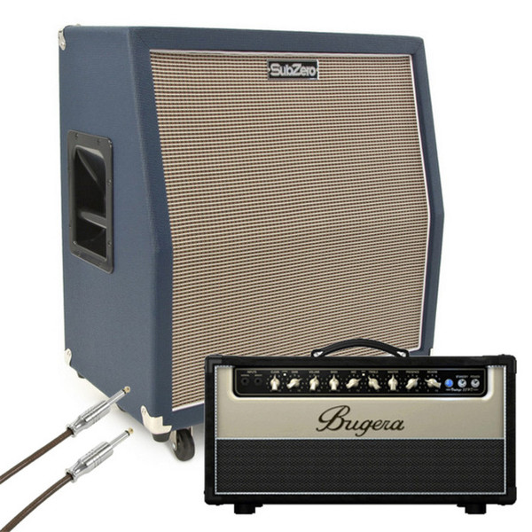 Bugera V55HD with SubZero 4x10 Celestion Speaker Cabinet
