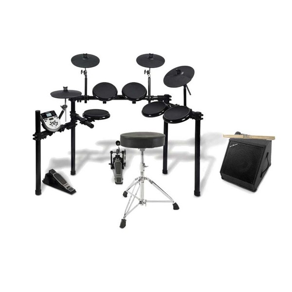 Alesis DM7X Advanced Electronic Drum Kit with Amp, Stool and Sticks