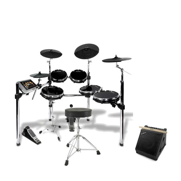 Alesis DM Dock Pro Electronic Drum Kit with Amp, Stool and Sticks