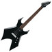 BC Rich Warlock One Guitar, Onyx Black with Multi FX Pedal Pack