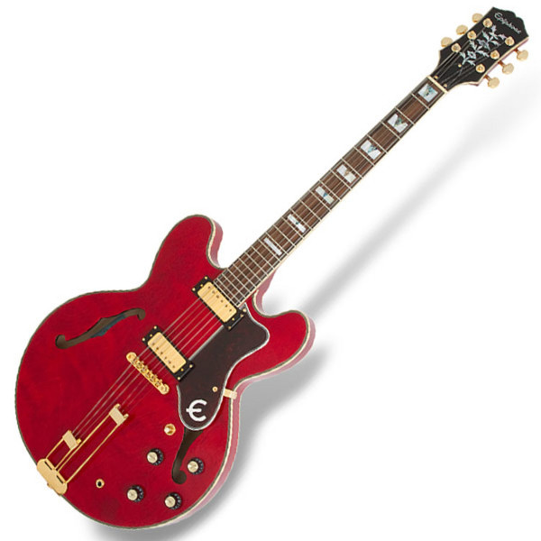 Epiphone 50th Anniversary '1962' E212T Sheraton, Cherry