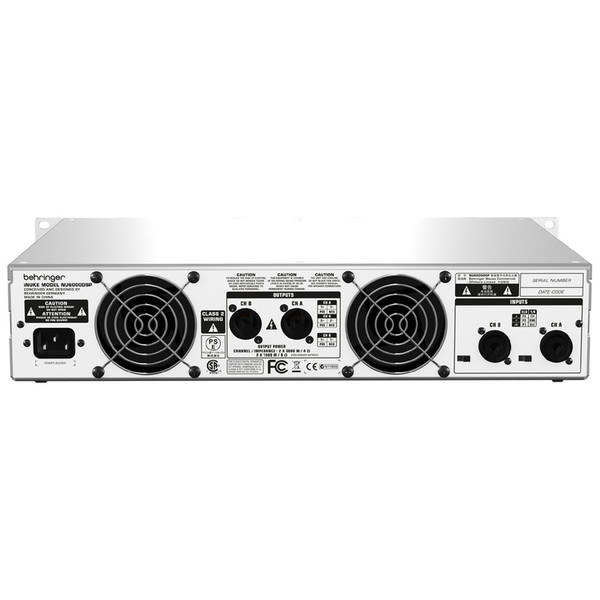 Behringer iNUKE NU6000DSP Power Amp - Ex Demo | Gear4music