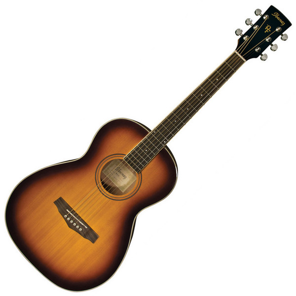 Ibanez PN15 Parlour Acoustic Guitar, Brown Sunburst
