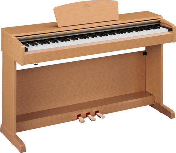 DISC Yamaha Arius YDP-161 Digital Piano, Light Cherry with FREE Bench