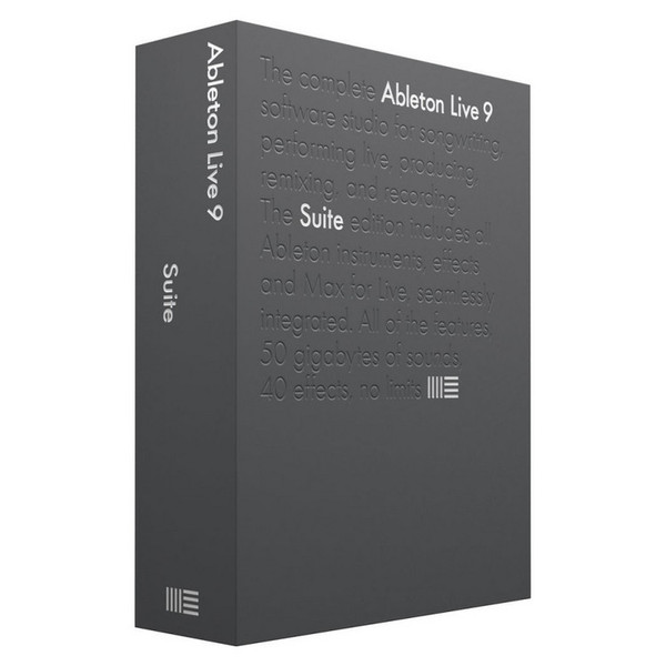 Ableton Live 9 Suite Music Software - Upgrade from Live 9 Intro