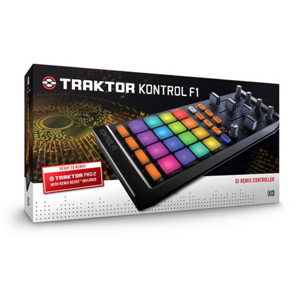 Native Instruments Traktor Kontrol F1 DJ Controller & Stand at