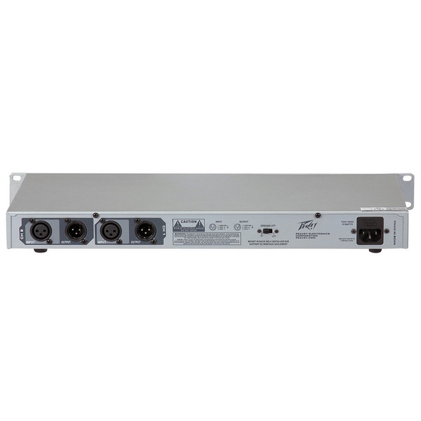 Peavey 215EQ Graphic Equaliser Rear