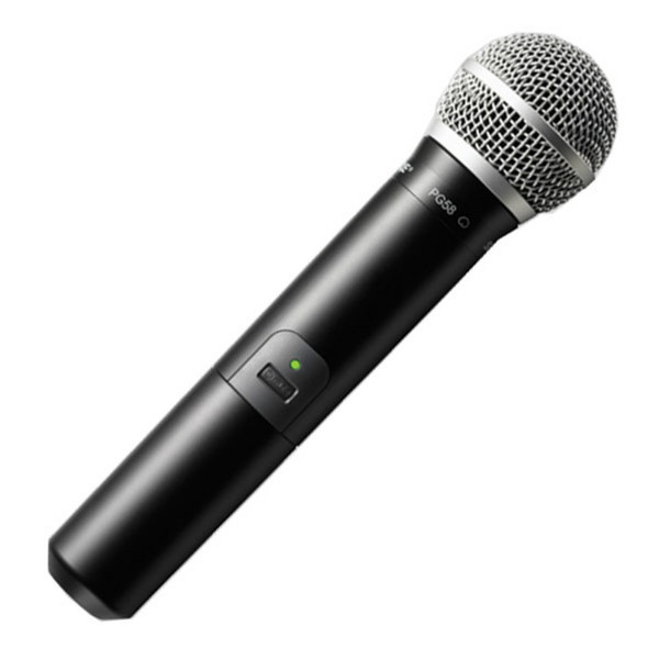 Shure PG24UK / PG58 UHF Wireless System, Channel 38 at Gear4music