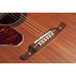 Fender Tim Armstrong Deluxe Acoustic Guitar, Natural, w/ Case + Strap Bridge