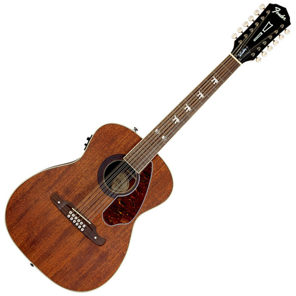 Fender Tim Armstrong Hellcat Electro Acoustic 12-String Guitar, Nat.