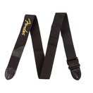 Fender 2-tommers Poly Gitarreim, Svart med Gul Logo