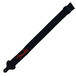 Fender 2 Inch Poly Guitar Strap, Black with Red Logo