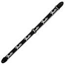 Fender Running Logo Guitar Strap, Black