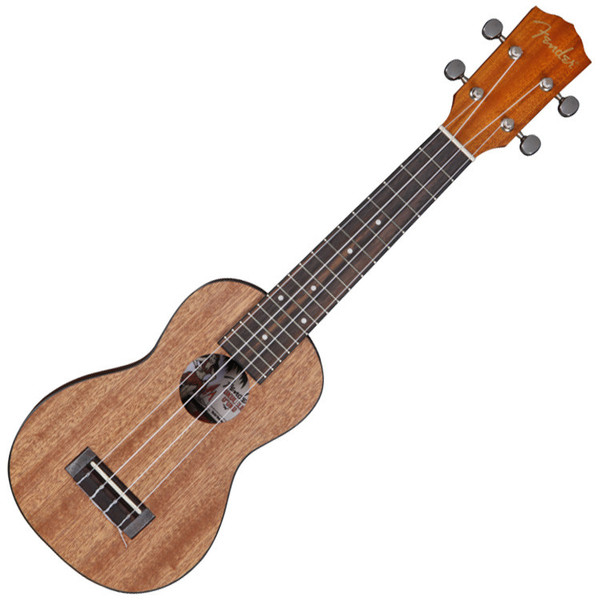 Fender Ukulele U'Uku Soprano Ukulele, Natural