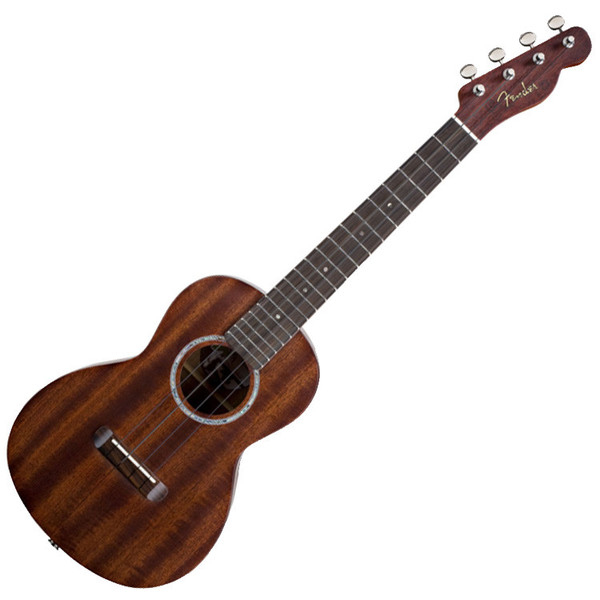 Fender Ukulele Pa'ina All Solid Tenor Electro-Acoustic Ukulele