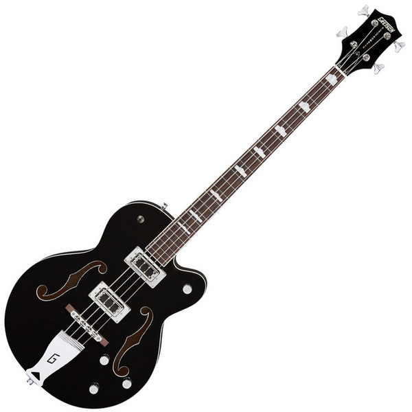 Gretsch G5440LS Electromatic Hollowbody Long Scale Bass Guitar, Black