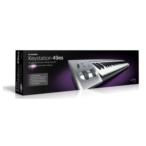 thumbnail image 2 of M-Audio Keystation 49 MK3 MIDI Keyboard - 49 Key USB Controller With Software 2 of 2