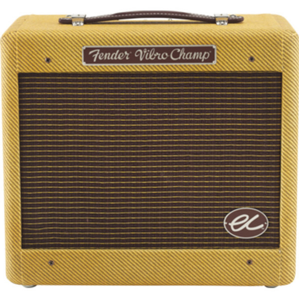 Fender EC Vibro-Champ 5W Guitar Valve Combo Amp, Tweed