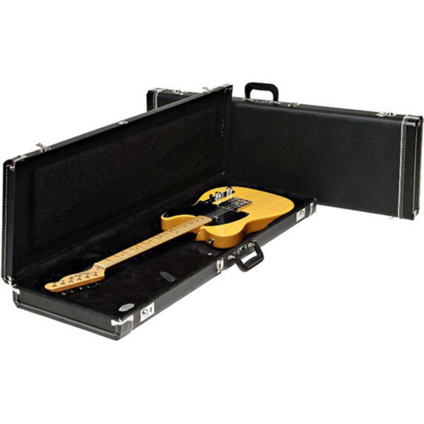 Fender Multi-Fit Guitar Case for Jaguar/Jazzmaster/etc, Black