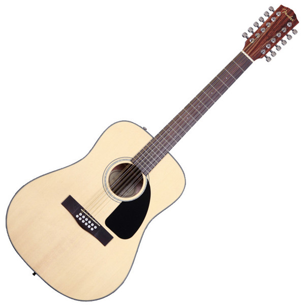 Fender CD-100-12 12-String Dreadnought Acoustic Guitar, Natural