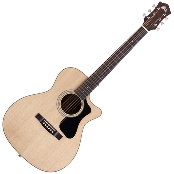 Guild F-130CE Mahogany Orchestra Electro Acoustic Guitar, Natural