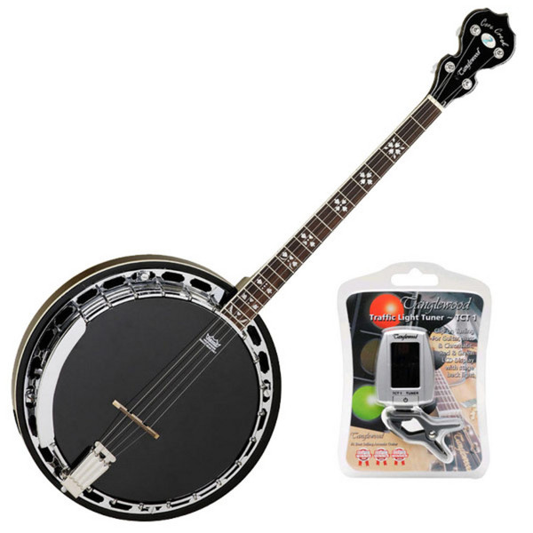 Tanglewood TWBPRO4 Banjo, Maple + FREE Tuner