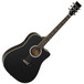 Tanglewood Evolution TW28-SLBK-CE Electro Acoustic Dreadnought Guitar, FREE Tuner