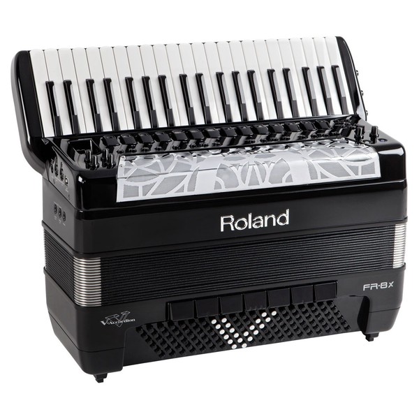 Roland FR-8x V-Accordion, Piano-Type, Black