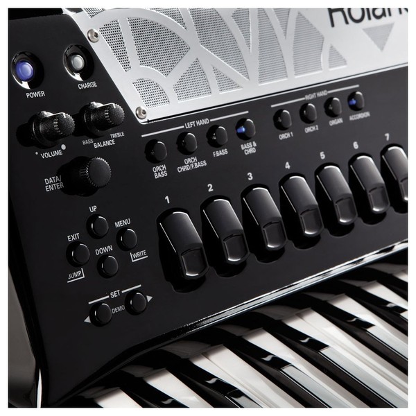 Roland FR-8x V-Accordion, Piano-Type, Black