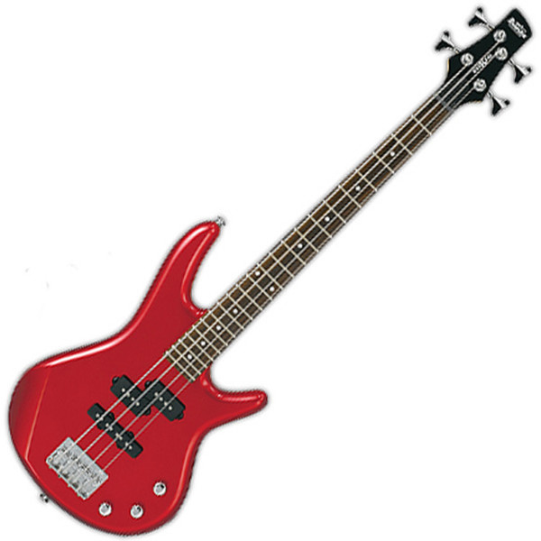 Ibanez GSRM20GB Mikro 3/4 Size Bass Guitar, Candy Apple Red