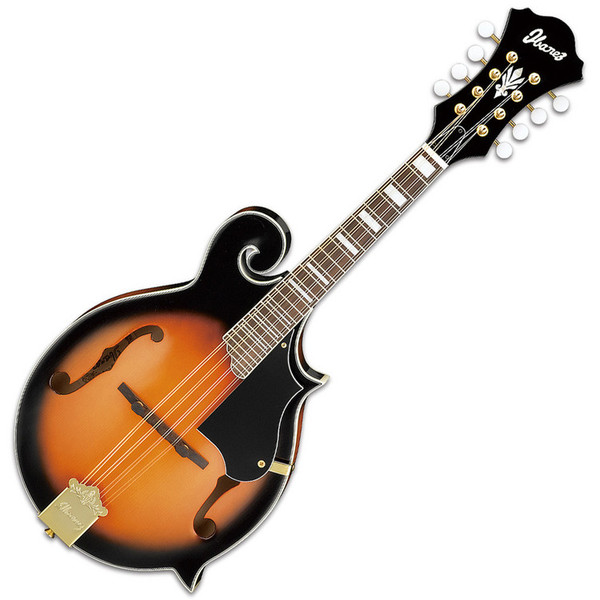 Ibanez M522S Acoustic F-Style Mandolin, Brown Sunburst