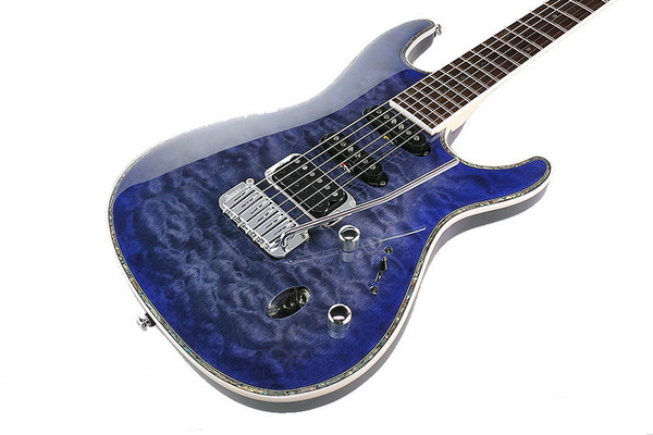 DISC Ibanez SA360QM SA Series Electric Guitar, Trans Lavender Burst