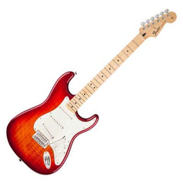 Fender Standard Stratocaster, Plus Top, MF, Aged Cherry Burst