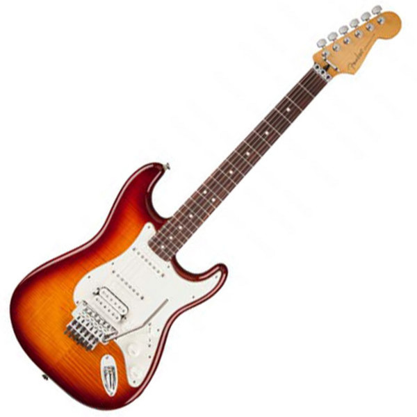 Fender Standard Strat HSS Plus Top RF, Locking Trem, Tobacco Burst