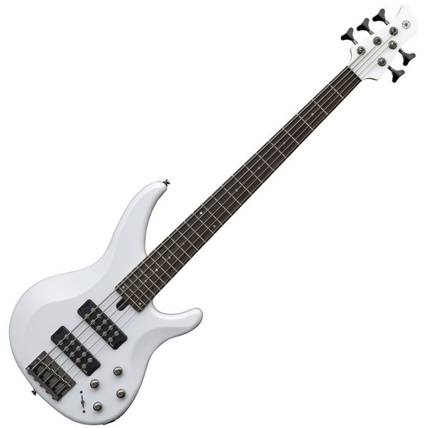 Yamaha TRBX305 5-String Bass Guitar, White