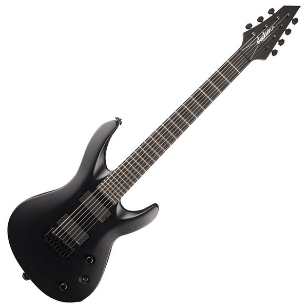 Jackson USA Select B7MG Deluxe Electric Guitar, Satin Black