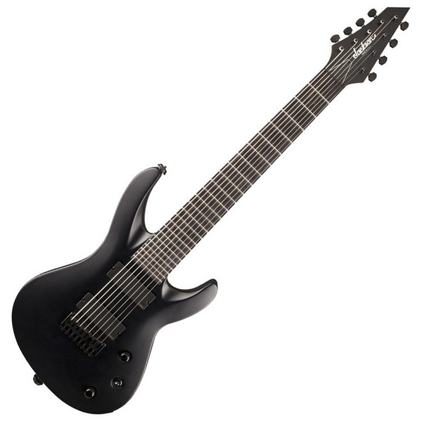 Jackson USA Select B8MG Deluxe 8-String Guitar, Satin Black