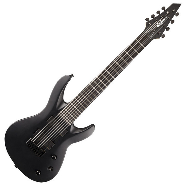 Jackson USA Select B8MG 8-String Electric Guitar, Satin Black