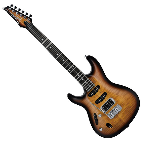 Ibanez SA160FM Left Hand Electric Guitar, Transparent Yellow Burst